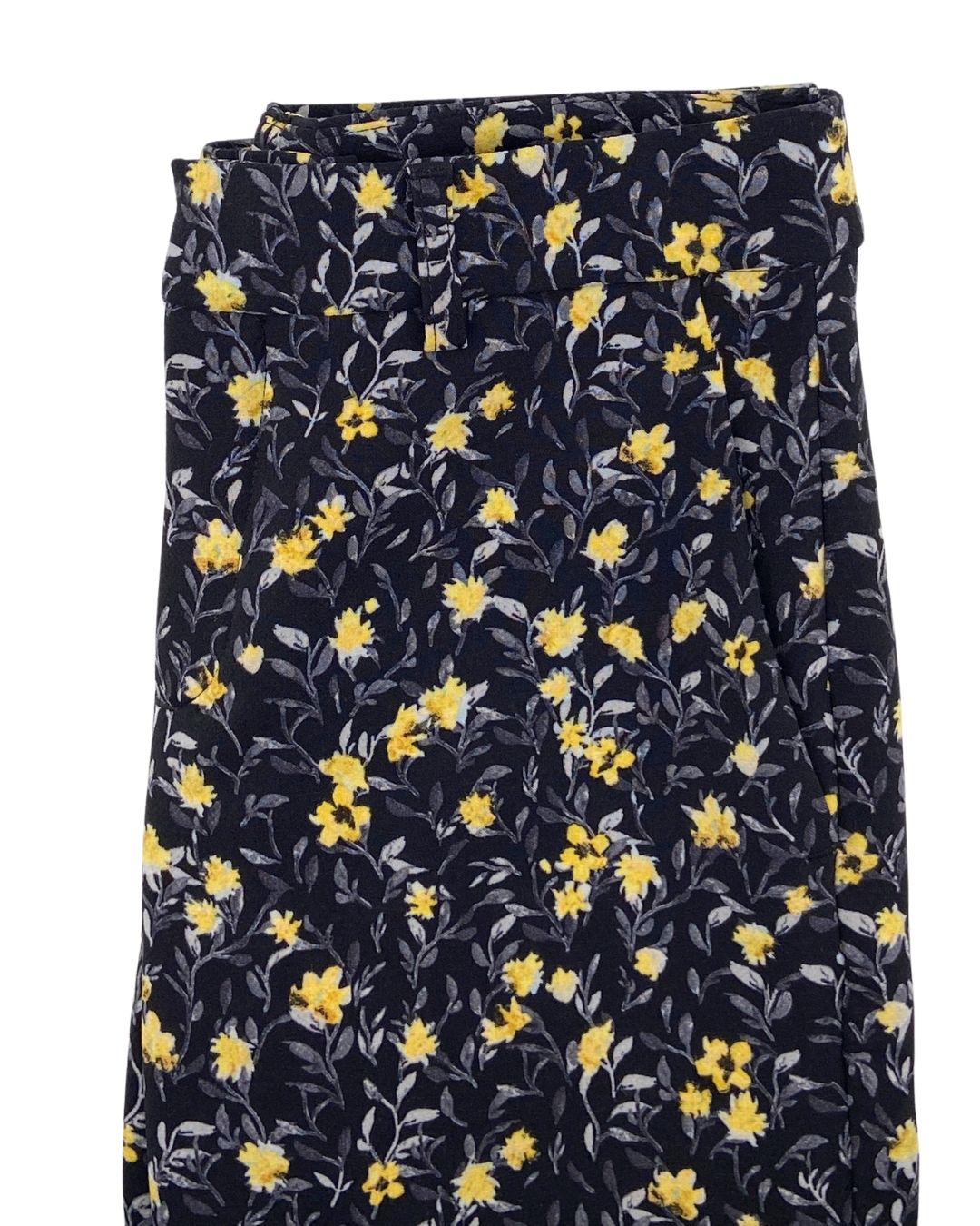 Pantalon skinny print flores