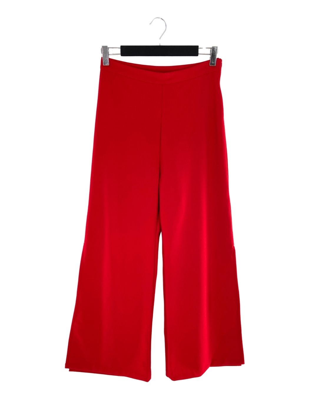 Pantalon suit flare abierto