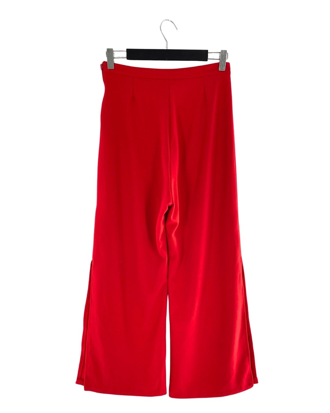 Pantalon suit flare abierto