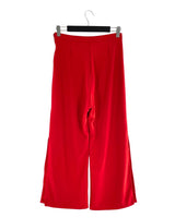 Pantalon suit flare abierto