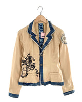 Chaqueta abotonada textura