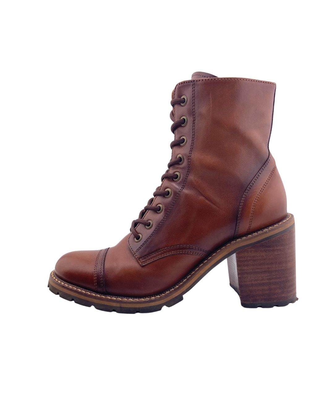 Botines en cuero