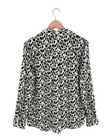 Camisa manga larga satinada