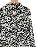 Camisa manga larga satinada