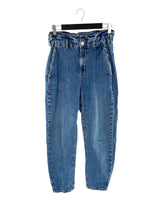 Jean slouchy encauchado