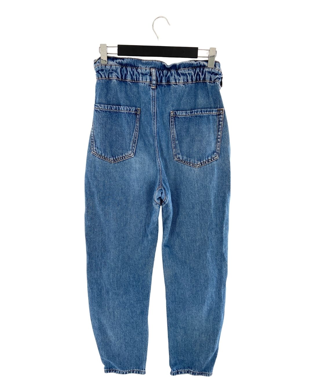 Jean slouchy encauchado