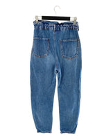 Jean slouchy encauchado