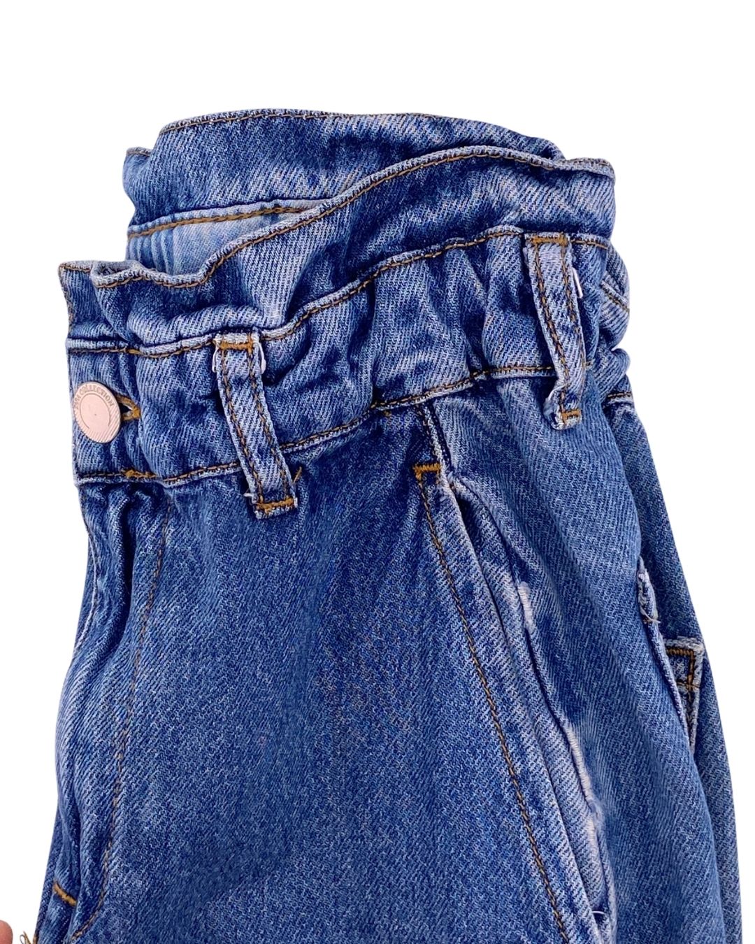 Jean slouchy encauchado