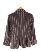 Blazer a rayas un boton