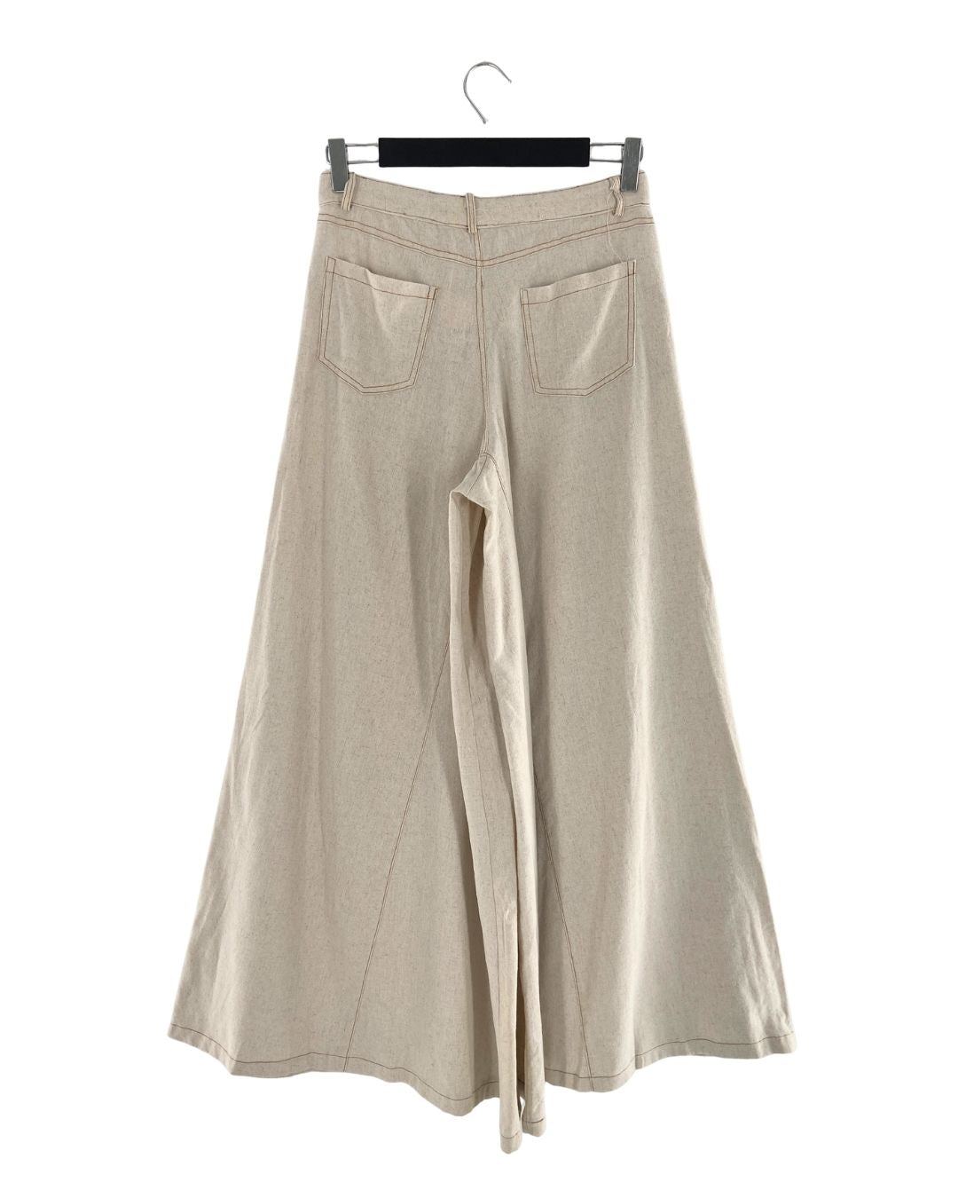 Pantalon palazzo rigido