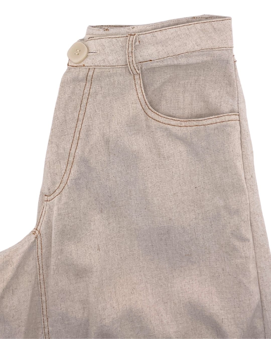 Pantalon palazzo rigido