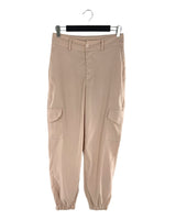 Pantalon cargo satinado