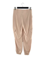 Pantalon cargo satinado
