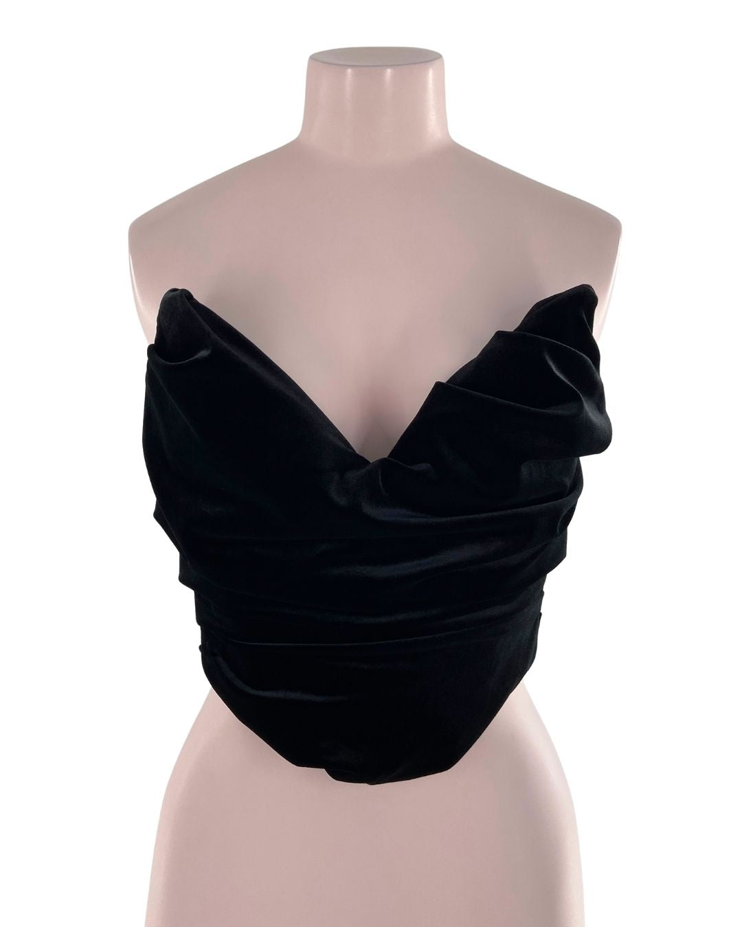 Corset en velvet