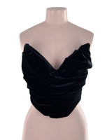 Corset en velvet