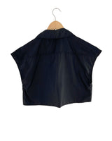 Camisa crop manga puente