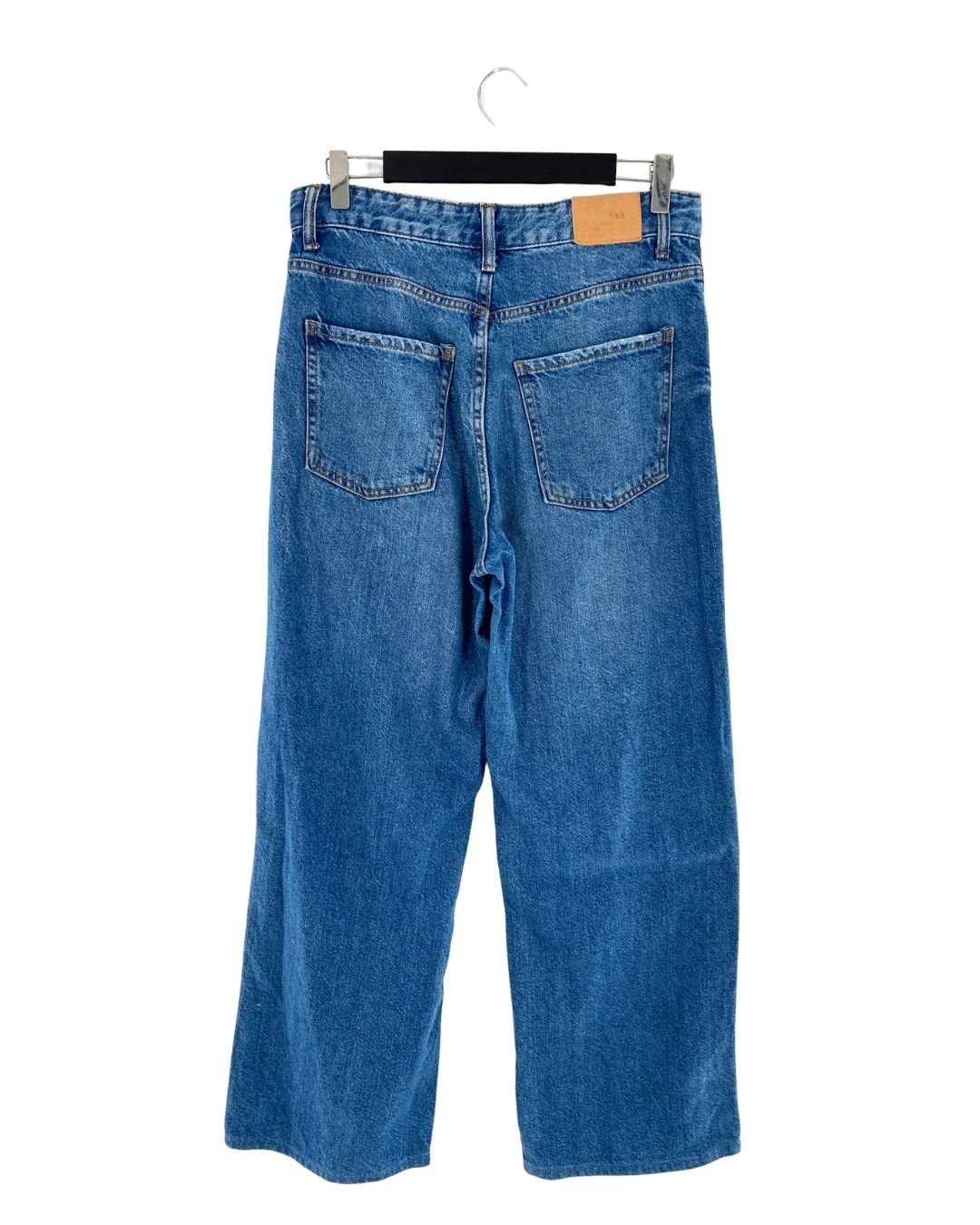 Jean rigido wide leg