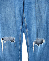 Jean rigido wide leg