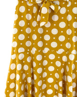 Falda mini print dots